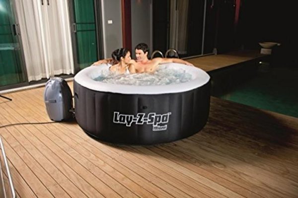 Bestway Saluspa Miami Inflatable Hot Tub 4 Person Airjet Spa Diorxs 3675