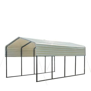 Tmg-cp1220 12′ X 20′ All-steel Carport With Galvanized Roof – Diorxs